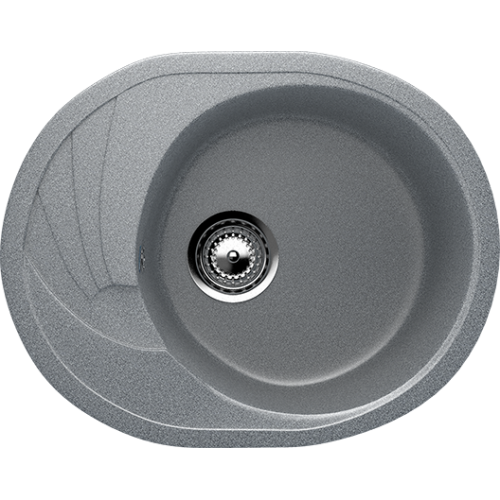 Кухонная мойка Ulgran U-403 309 (ТЕМНО-СЕРЫЙ)