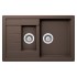 Кухонная мойка Schock Мойка Aster 60 D Cristalite, мокка