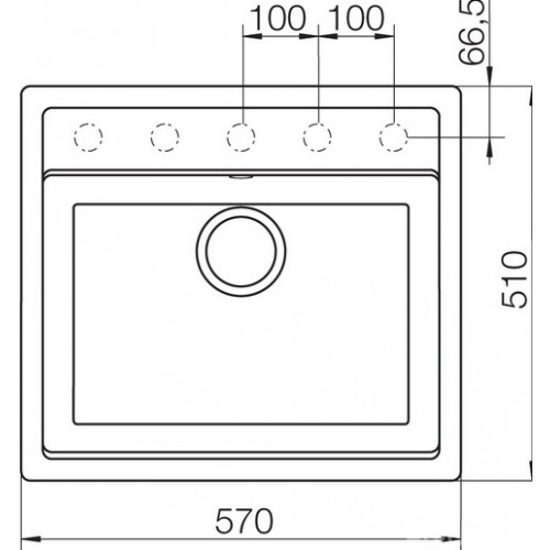 Кухонная мойка Schock Vero 60 (N-100) поларис
