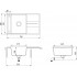 Кухонная мойка AquaSanita Bella SQB101AW (Beige 110)
