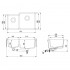 Кухонная мойка AquaSanita Arca SQA 230 601 R W black metallic
