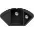 Кухонная мойка Elleci Easy CORNER G40 Full Black