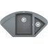 Кухонная мойка Elleci Easy CORNER M73 Titanium