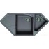 Кухонная мойка Elleci Ego Corner M73 Titanium