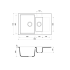 Кухонная мойка Omoikiri Daisen 78-2-BE (ваниль)