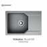Кухонная мойка Omoikiri Yonaka 78-LB-GR leningrad grey