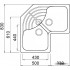 Кухонная мойка Elleci Master Corner Bianco Antico G62