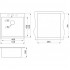 Кухонная мойка Paulmark Praktisch PM105152-GR серый