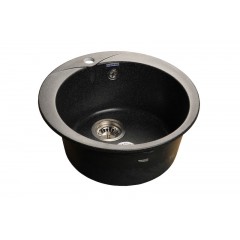 Кухонная мойка GranFest Rondo GF-R480 (черный)
