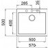 Кухонная мойка Elleci Quadra 105 G48 Cemento
