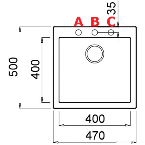 Кухонная мойка Elleci Quadra 102 K97 Light Grey
