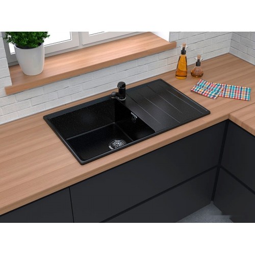 Кухонная мойка GranFest GF-LV-860L (топаз)