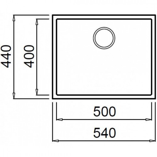 Кухонная мойка Elleci Quadra 110 Undermount K97 Light Grey