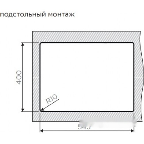 Кухонная мойка Omoikiri Taki 58-2-U/IF IN-L