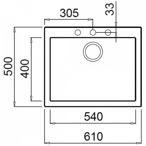 Кухонная мойка Elleci Quadra 102 G68 Bianco