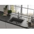 Кухонная мойка Ulgran QUARTZ Forte 580-07 (уголь)
