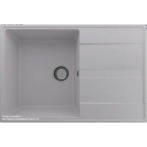 Кухонная мойка Ulgran Quartz Prima 750-04 (платина)