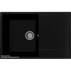 Кухонная мойка Ulgran Quartz Prima 750-07 (уголь)