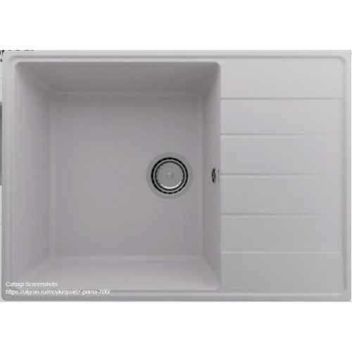 Кухонная мойка Ulgran Quartz Prima 700-04 (платина)