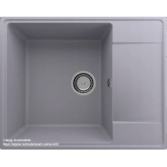 Кухонная мойка Ulgran QUARTZ Prima 605-05 (бетон)