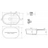 Кухонная мойка Ulgran Quartz Nora 750-05 (бетон)