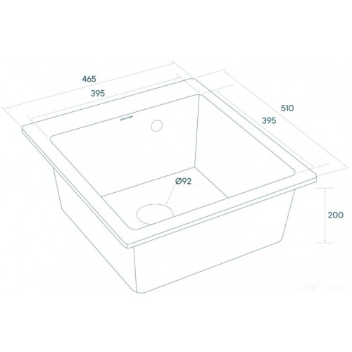 Кухонная мойка Paulmark Zemar PM104651-GR