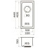 Кухонная мойка Omoikiri Tadzava 22-U/I Ultra 15 IN (нержавеющая сталь)