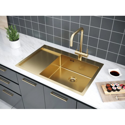 Кухонная мойка Paulmark Kroner PM217851-BGR
