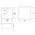 Кухонная мойка Paulmark Praktisch PM105152-WH