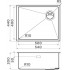 Кухонная мойка Omoikiri Taki 54-U/IF Side SF GB (графит)