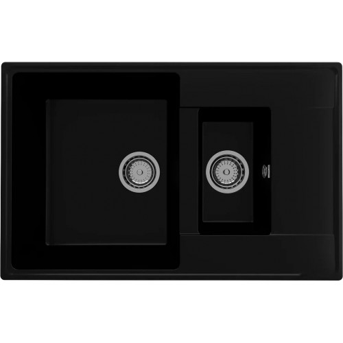 Кухонная мойка Ulgran Quartz Prima 780 1,5К-07 (уголь)