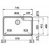 Кухонная мойка Franke Bell BCX 610-74 TL 101.0689.946