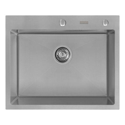 Кухонная мойка ARFEKA ECO AR 600*500, коландер, дозатор SATIN +CL AR+DS AR