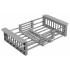Кухонная мойка ARFEKA ECO AR 600*500, коландер, дозатор SATIN +CL AR+DS AR