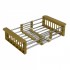 Кухонная мойка ARFEKA ECO AR 500*500, коландер, дозатор GOLD CL AR+DS AR