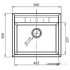 Кухонная мойка GranFest Quadro GF-Q561 (кашемир)