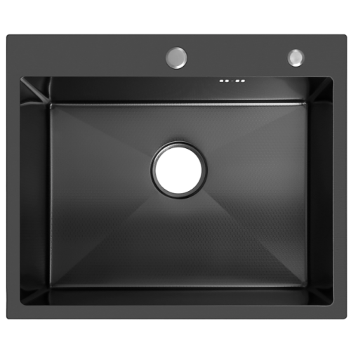 Кухонная мойка ARFEKA ECO AR 600*500 BLACK PVD NANO DECOR