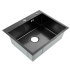 Кухонная мойка ARFEKA ECO AR 600*500 BLACK PVD NANO DECOR