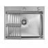 Кухонная мойка ARFEKA ECO AR 600*500, коландер, дозатор SATIN DECOR +CL AR+DS AR