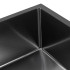 Кухонная мойка ARFEKA ECO AR 500*500, роллер-мат, дозатор BLACK DECOR +RM AR+DS AR