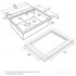 Кухонная мойка Paulmark PM705951-GM
