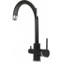 Кухонная мойка AquaSanita Arca SQA102 + Sabiaduo 2963 (черный металлик 601)