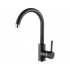 Кухонная мойка AquaSanita Bella SQB101 + Sabia 5523 (черный металлик 601)