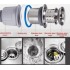 Кухонная мойка Roxen Stage 560250-60B PVD оружейная сталь (c держателем для ножей, двумя коландерами, разделочной доской и дозатором)