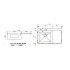 Кухонная мойка ARFEKA ECO AR 780*500 L SATIN