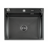 Кухонная мойка FUTUR FK 5550 Eco EMBOSSING POP-UP ECONOM Black Nano