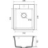 Кухонная мойка GranFest Urban GF-UR-240 (песочный)