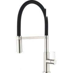 Кухонная мойка AquaSanita AIR 100 X + cмеситель AquaSanita 7003 002 steel