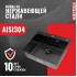 Кухонная мойка ARFEKA Eco AR 600*500 Black PVD Nano Decor Volcanic Rock