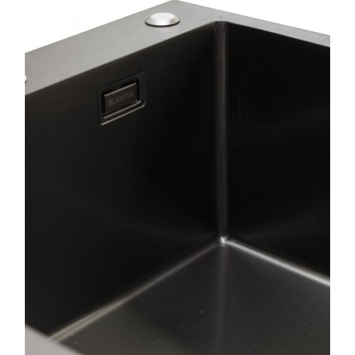 Кухонная мойка Blantek LS-5050B Nano black